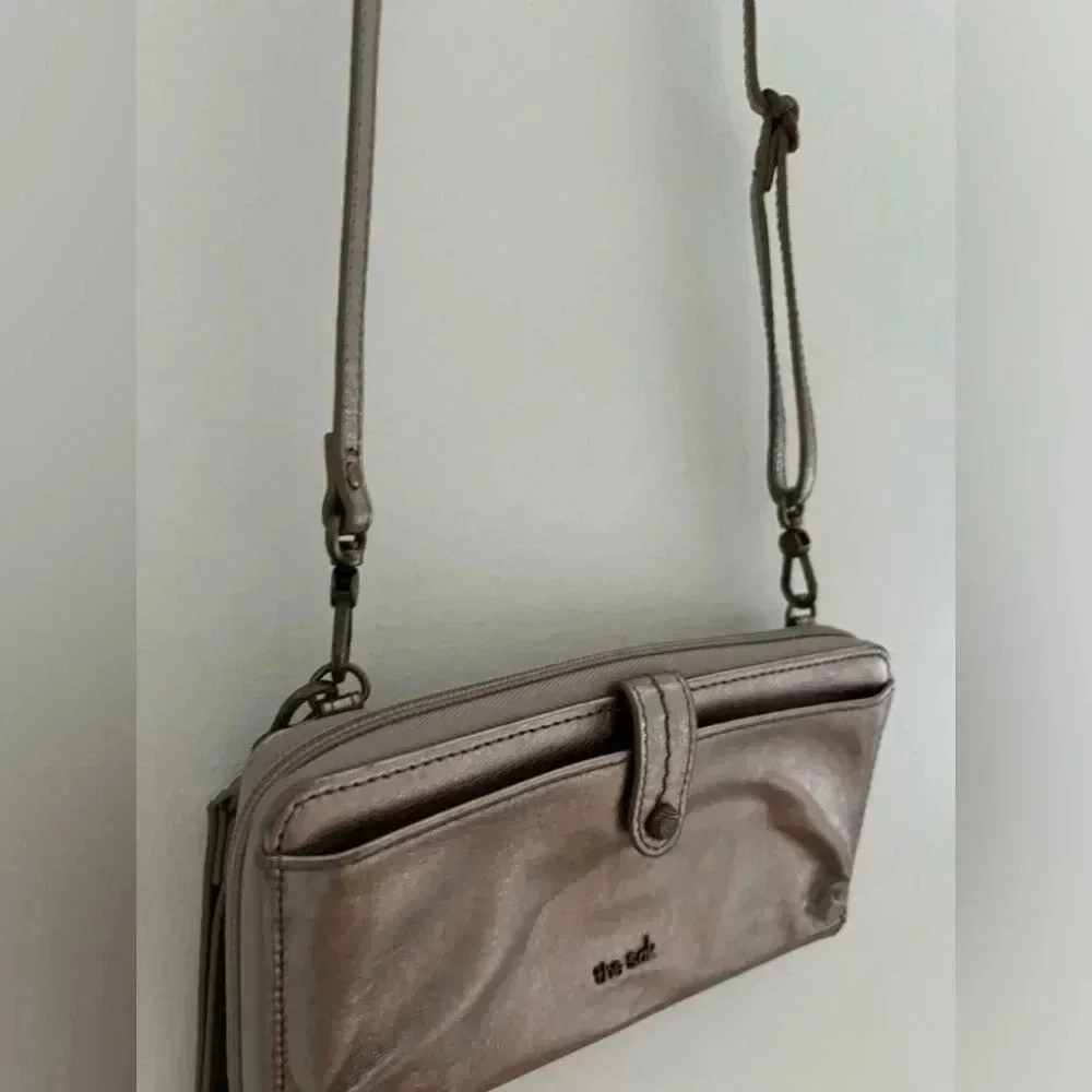 The Sak Silver Crossbody Wallet - Picture 8 of 9